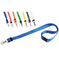 Nastro collo - lanyard in raso satinato Nastro collo - lanyard in raso satinato