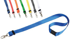 Nastro collo - lanyard in raso satinato Nastro collo - lanyard in raso satinato