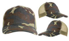 Cappellino mimetico con rete Cappellino mimetico con rete