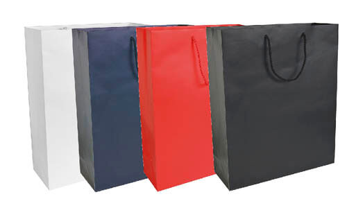 Shopper carta laminata finitura opaca