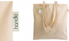 Shopper ecru cotone organico