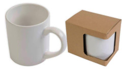 Tazza ceramica bianca Tazza ceramica bianca