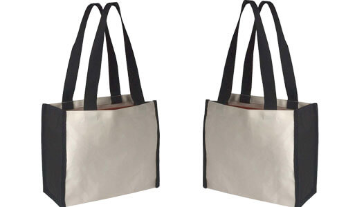 Borsa canvas Bicolore Borsa canvas Bicolore