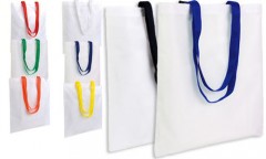 Borse poliestere subli bag manici colorati Borse poliestere subli bag manici colorati