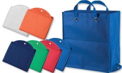 Shopper richiudibile ampio soffietto