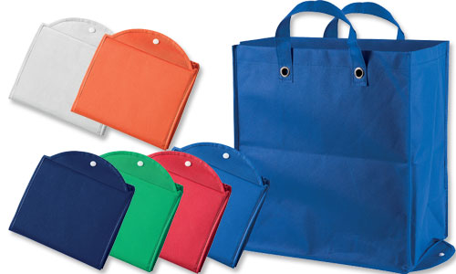Shopper richiudibile ampio soffietto