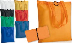 Borsa con elastico ripiegabile