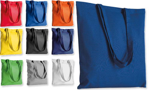 Shopper cotone colorato 120 gr Shopper cotone colorato 120 gr