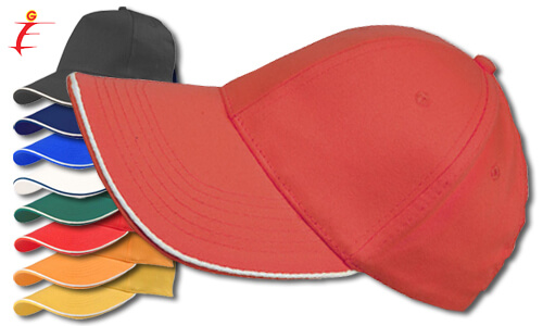 Cappellino personalizzato profilo bianco.