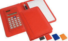 Blocco notes con Calcolatrice e Penna Blocco notes con Calcolatrice e Penna