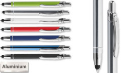 Penne in Metallo con touch screen frontale Penne in Metallo con touch screen frontale
