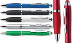 Penne sagomata con grip e touch coordinato Penne sagomata con grip e touch coordinato