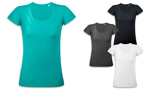Magliette donna, cotone Jersey 110gr. sottile Magliette donna, cotone Jersey 110gr. sottile