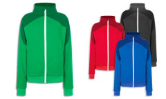 Felpa bambino tempo libero, Full Zip Bicolor Felpa bambino tempo libero, Full Zip Bicolor