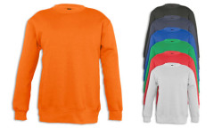 Felpa bambino, stile Classico, cotone e poliestere 280gr. Felpa bambino, stile Classico, cotone e poliestere 280gr.