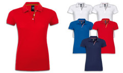 Polo donna finiture Colorate Polo donna finiture Colorate