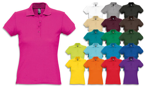 Polo donna modello Passion perfetta per tutte le promozioni