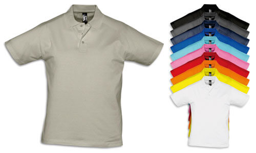 Polo uomo modello Prescott Men personalizzazione consigliata serigrafia Polo uomo modello Prescott Men personalizzazione consigliata serigrafia