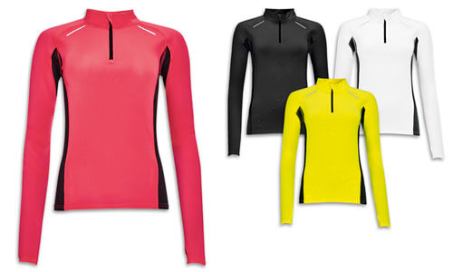 Tshirts tecnica donna, in poliestere ed elastan Tshirts tecnica donna, in poliestere ed elastan