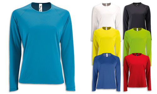 Maglia donna modello Sporty LSL Women Maglia donna modello Sporty LSL Women